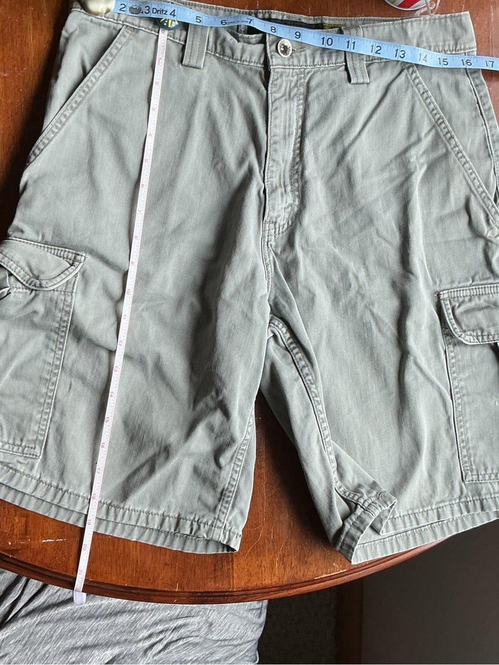 Levi’s SilverTab Cargo Shorts Mens 31 Olive Green Utility Workwear Y2K 16” Waist - Picture 16 of 16